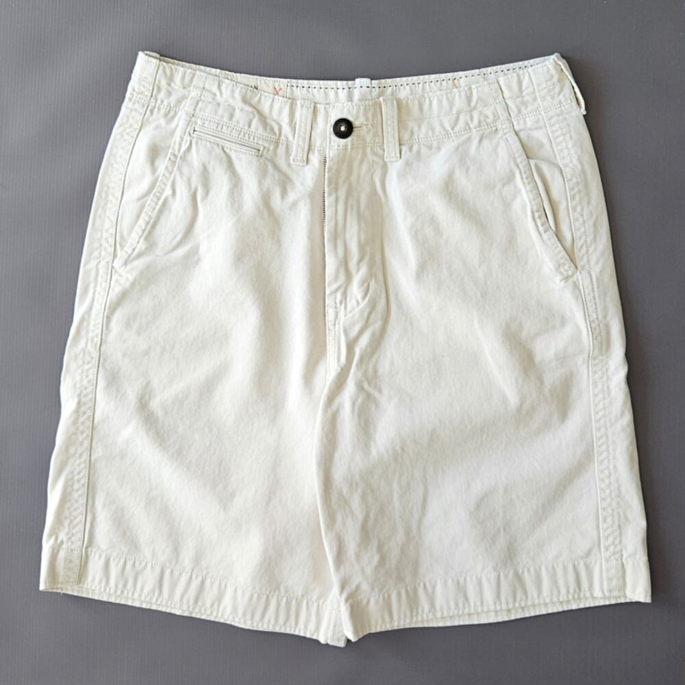 American Eagle Longer Length Khaki Shorts sz 33